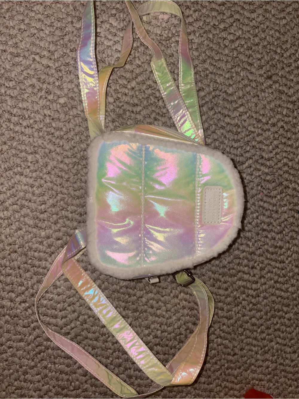 Bath & Body Works Iridescent Pastel Rainbow Crossbody